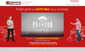 Loprimerososvos.com.ar thumbnail