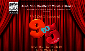 Loraincommunitymusictheater.org thumbnail