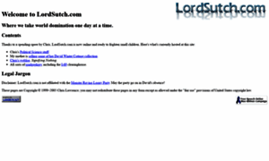 Lordsutch.com thumbnail