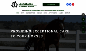 Los-caballos-vet-service.com thumbnail