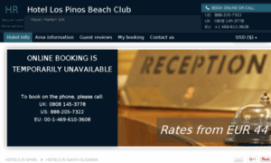 Los-pinos-beach-club.hotel-rez.com thumbnail