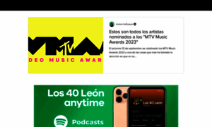 Los40leon.com thumbnail