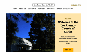 Losalamoschurchofchrist.com thumbnail