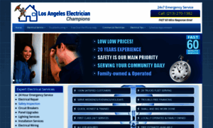 Losangeleselectrician.net thumbnail