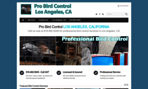 Losangelesprobirdcontrol.com thumbnail