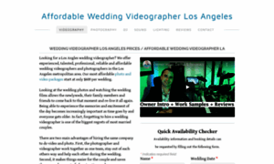 Losangelesweddingvideographerprices.com thumbnail