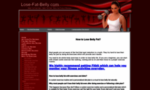 Lose-fat-belly.com thumbnail