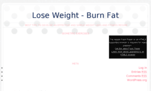 Loseweight-burnfat.com thumbnail