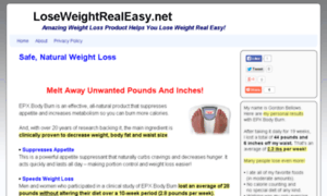 Loseweightrealeasy.net thumbnail
