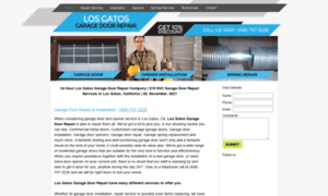 Losgatosgaragedoorrepair.biz thumbnail