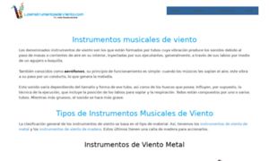 Losinstrumentosdeviento.com thumbnail