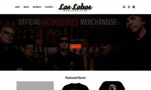 Loslobosmerchandise.com thumbnail
