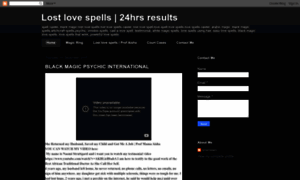 Lost-love-spell-caster24hrs.blogspot.com thumbnail