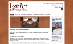 Lostartrestoration.com thumbnail