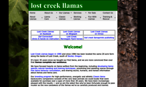 Lostcreekllamas.com thumbnail