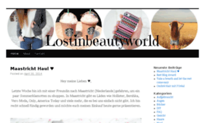 Lostinbeautyworld.wordpress.com thumbnail