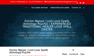 Lostlovespellsastrologypsychic.com thumbnail