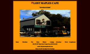 Lostmaplescafe.com thumbnail