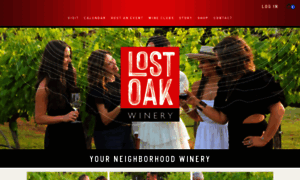 Lostoakwinery.com thumbnail