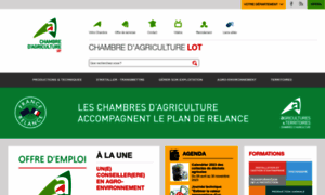 Lot.chambre-agriculture.fr thumbnail