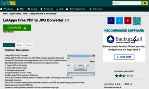 Lotapps-free-pdf-to-jpg-converter.soft112.com thumbnail