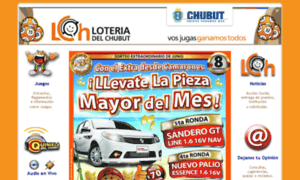Loteriadelchubut.gov.ar thumbnail