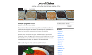 Lotsofdishes.wordpress.com thumbnail