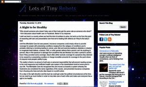 Lotsoftinyrobots.com thumbnail