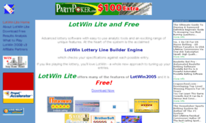 Lottery-software.co.uk thumbnail