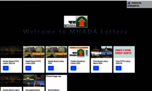 Lottery.mhada.gov.in thumbnail