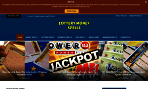 Lotterymoneyspells.com thumbnail