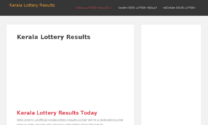 Lotteryresultstoday.co.in thumbnail