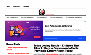 Lotteryresulttoday.org thumbnail