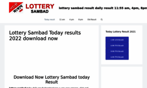 Lotterysambadresult.co.in thumbnail