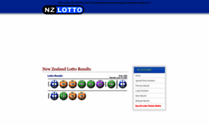 Lotto.nzpages.co.nz thumbnail