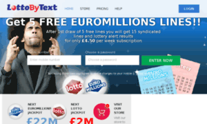 Lottobytext.co.uk thumbnail