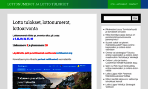 Lottonumerot.net thumbnail