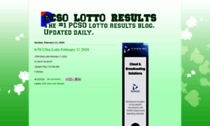 Lottoresultspcso.com thumbnail
