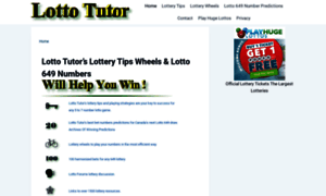 Lottotutor.com thumbnail