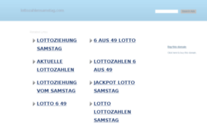 Lottozahlensamstag.com thumbnail