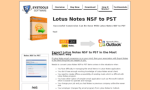 Lotusnotes.nsftopst.us thumbnail