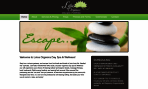 Lotusorganicsdayspa.com thumbnail