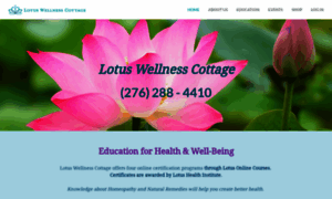 Lotuswellnesscottage.com thumbnail