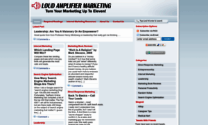 Loudamplifiermarketing.com thumbnail