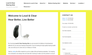 Loudandclearhearingaids.com thumbnail