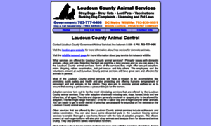 Loudouncountyanimalcontrol.com thumbnail