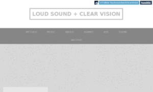 Loudsoundandclearvision.tumblr.com thumbnail