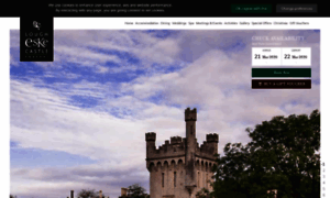 Lougheskecastlehotel.secure.arosuite.com thumbnail