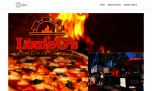 Louiegswoodfiredpizza.com thumbnail