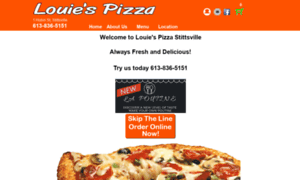 Louies-pizza.ca thumbnail